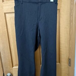 Old Navy High Rise Pixie Pants | Black Work Pants | Size 24 | NWT